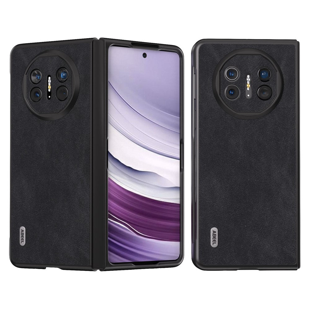ABEEL For Huawei Mate X5 Case PU Leather Coated PC Protective Folding Cover