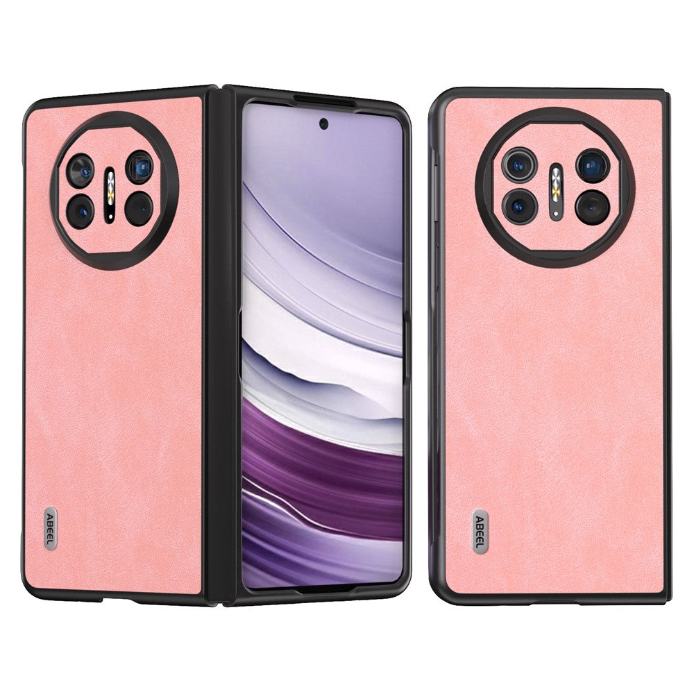 ABEEL For Huawei Mate X5 Case PU Leather Coated PC Protective Folding Cover