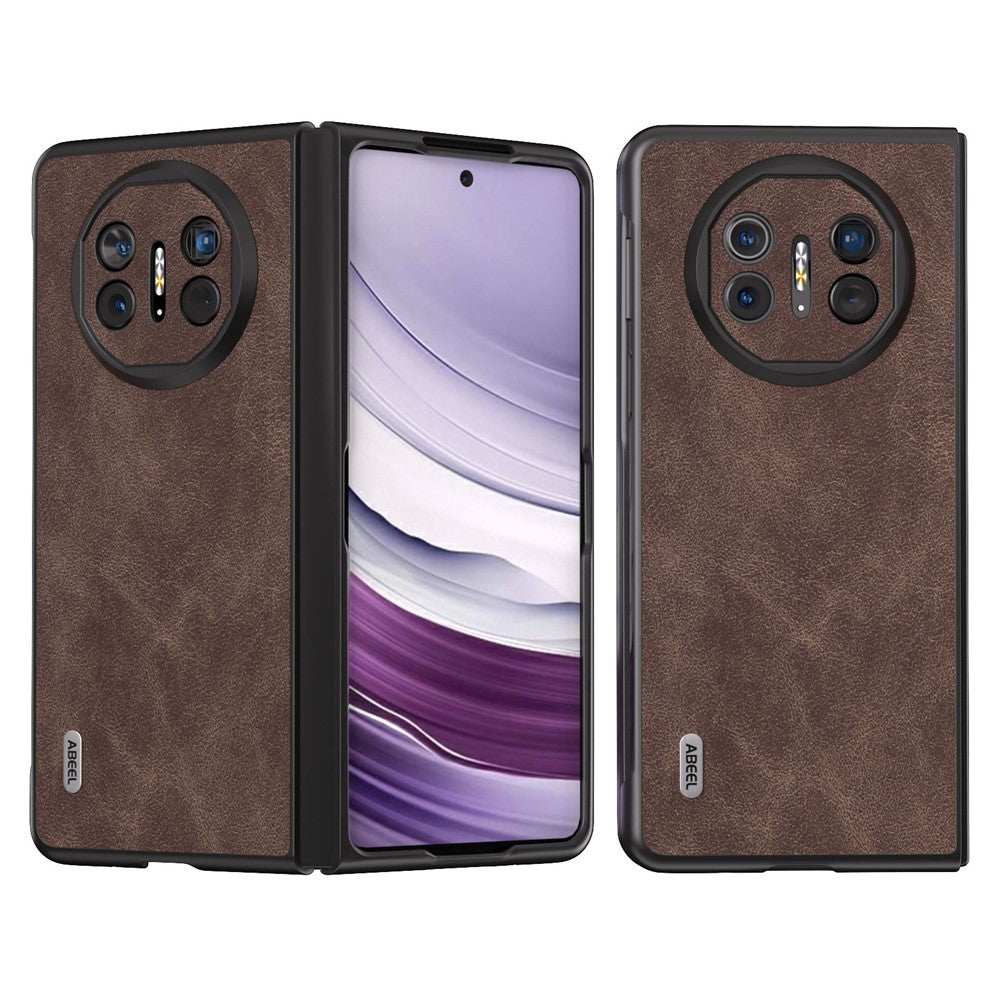 ABEEL For Huawei Mate X5 Case PU Leather Coated PC Protective Folding Cover