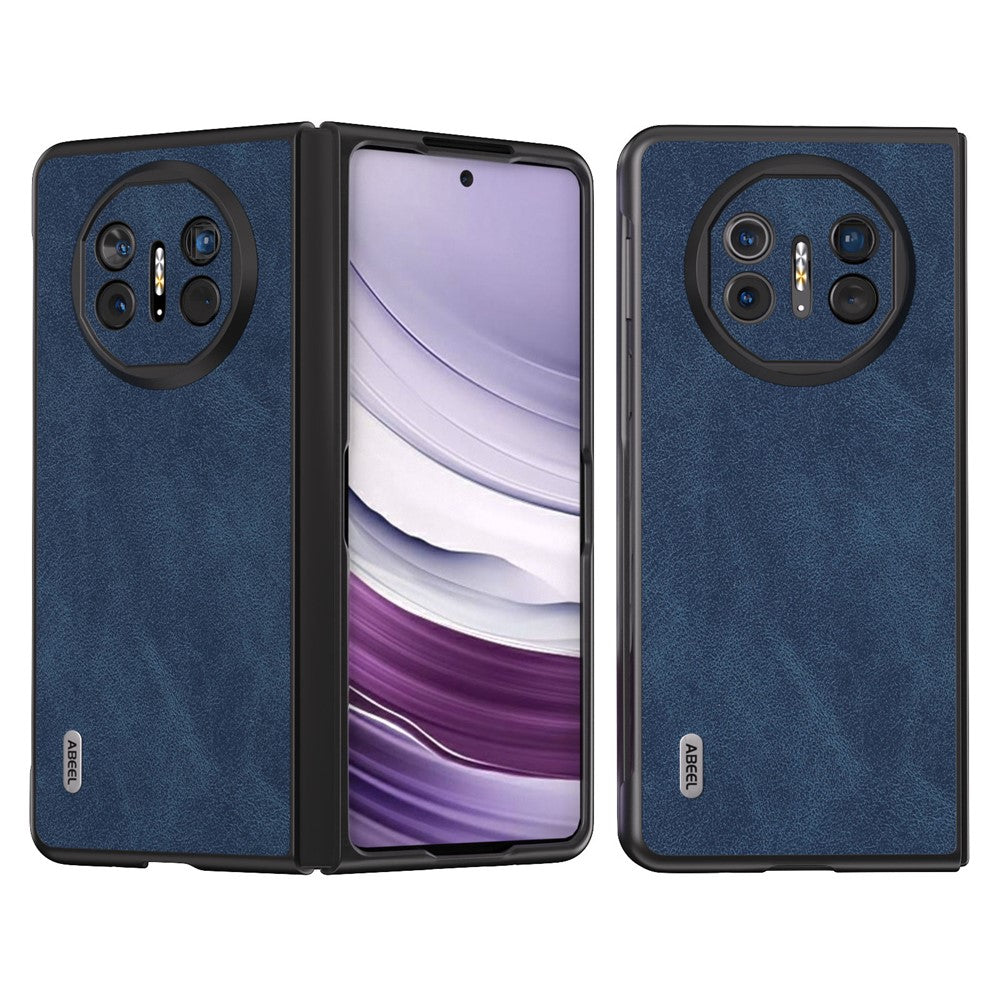 ABEEL For Huawei Mate X5 Case PU Leather Coated PC Protective Folding Cover