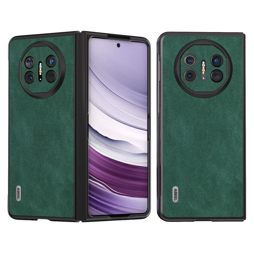 ABEEL For Huawei Mate X5 Case PU Leather Coated PC Protective Folding Cover