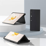 Til Honor V Purse-etui Ægte koskind+PC Glat foldbart telefoncover