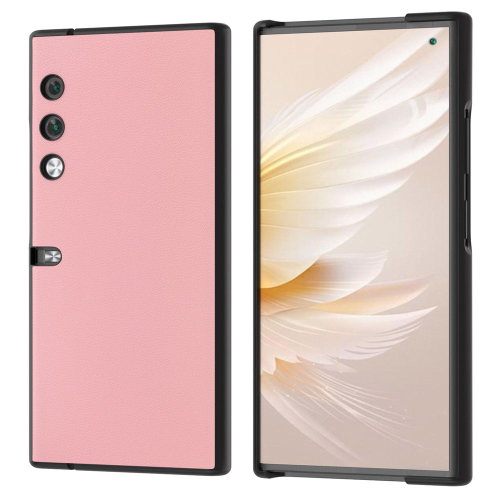 Til Honor V Purse-etui Ægte koskind+PC Glat foldbart telefoncover