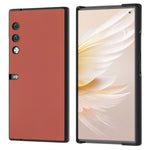 Til Honor V Purse-etui Ægte koskind+PC Glat foldbart telefoncover