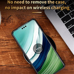 AZNS For Huawei Mate 60 Case Anti-Scratch Phone Shell Imprinted PU Leather+TPU Phone Back Cover