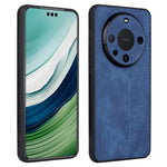 AZNS For Huawei Mate 60 Case Anti-Scratch Phone Shell Imprinted PU Leather+TPU Phone Back Cover