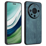 AZNS For Huawei Mate 60 Case Anti-Scratch Phone Shell Imprinted PU Leather+TPU Phone Back Cover