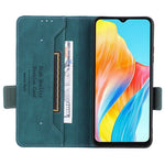 For Oppo A38 4G / A18 4G Case Dustproof PU Leather Stand Mobile Phone Cover Wallet