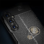 For Samsung Galaxy A05s 4G Case Litchi Texture Flexible TPU Anti-scratch Phone Cover