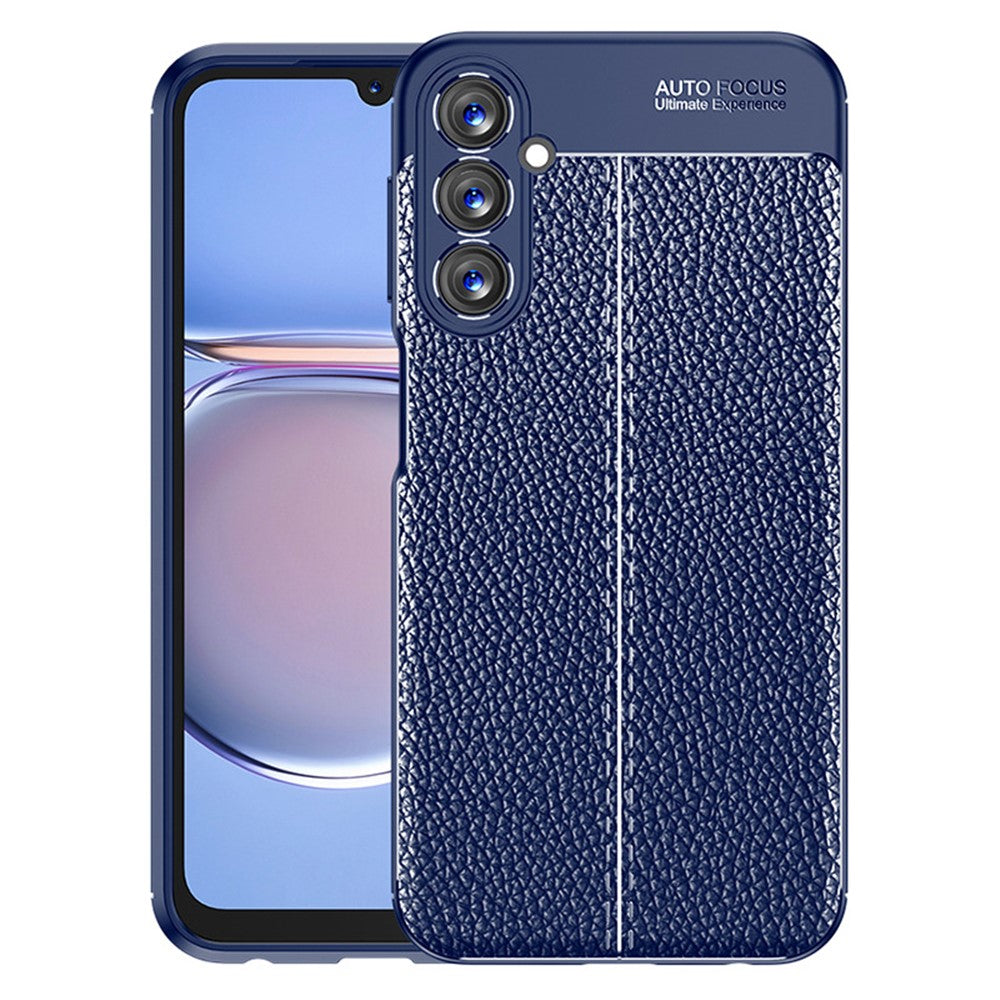 For Samsung Galaxy A05s 4G Case Litchi Texture Flexible TPU Anti-scratch Phone Cover