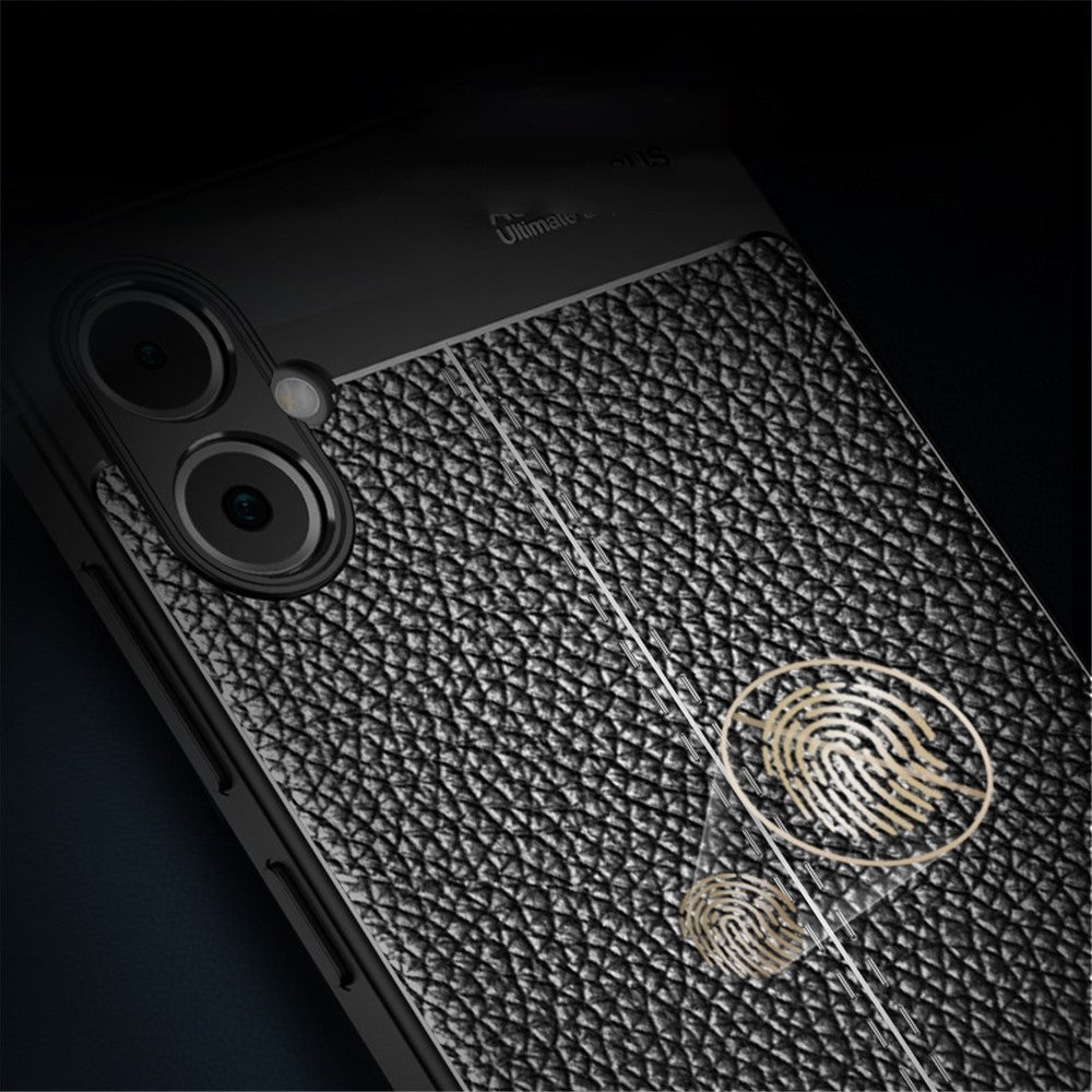 For Samsung Galaxy A05 4G Case Litchi Texture Anti-scratch TPU Mobile Phone Cover