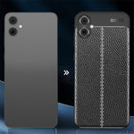 For Samsung Galaxy A05 4G Case Litchi Texture Anti-scratch TPU Mobile Phone Cover