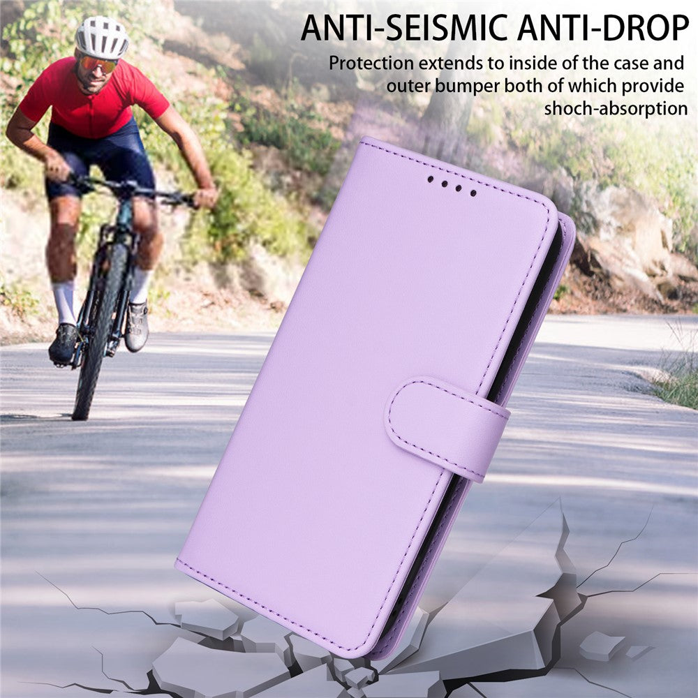 For Samsung Galaxy A04e 4G / F04 4G / M04 4G Magnetic Case BETOPNICE Detachable PU Leather Phone Cover with Strap