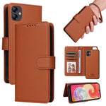 For Samsung Galaxy A04e 4G / F04 4G / M04 4G Magnetic Case BETOPNICE Detachable PU Leather Phone Cover with Strap
