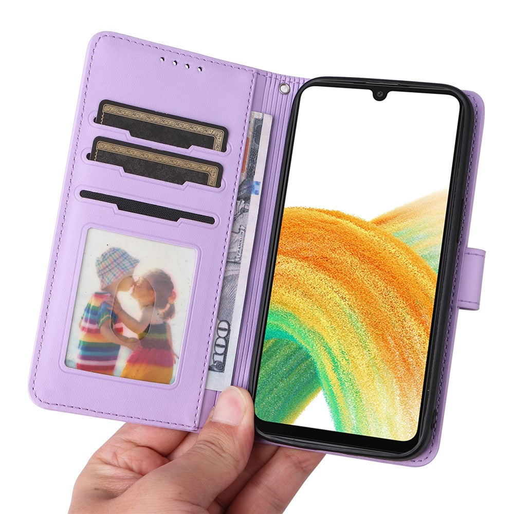For Samsung Galaxy A33 5G Magnetic Case BETOPNICE Detachable PU Leather Phone Cover with Strap