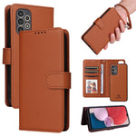 Til Samsung Galaxy A13 4G Magnetisk Cover BETOPNICE Aftageligt PU Læder Telefoncover med Rem