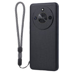 VILI TC Series for Honor X50 Case Slim-fit Phone Cover Textured Leather Coated TPU Phone Shell