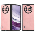 ABEEL For Huawei Mate X5 Case PU Leather+PC Cowhide Texture Protective Cover