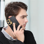 For Xiaomi Redmi Note 12 Turbo / Poco F5 5G Case Crocodile Texture Leather+TPU Back Shell with Ring Kickstand