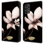 Samsung Galaxy A13 5G / A13 4G-beskyttende lædercover med flip-design