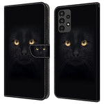 Samsung Galaxy A13 5G / A13 4G-beskyttende lædercover med flip-design