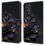 Samsung Galaxy A13 5G / A13 4G-beskyttende lædercover med flip-design