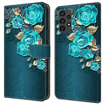 Samsung Galaxy A13 5G / A13 4G-beskyttende lædercover med flip-design
