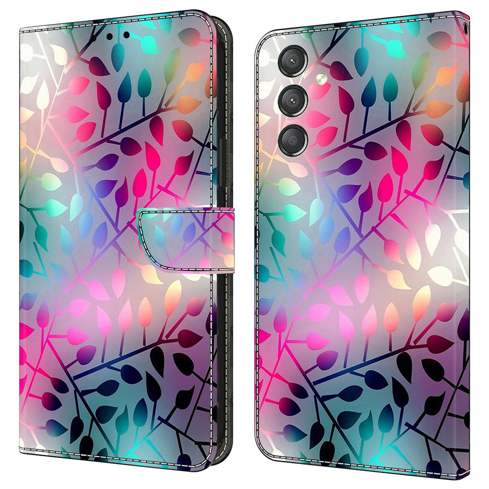 For Samsung Galaxy A24 4G (162.1 x 77.6 x 8.3mm) Case Shockproof Wallet Phone Cover