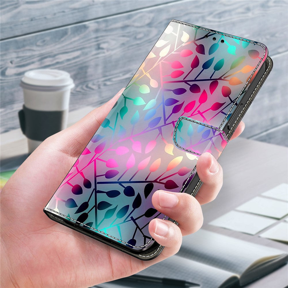 For Samsung Galaxy A24 4G (162.1 x 77.6 x 8.3mm) Case Shockproof Wallet Phone Cover