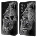 For Samsung Galaxy A24 4G (162.1 x 77.6 x 8.3mm) Case Shockproof Wallet Phone Cover