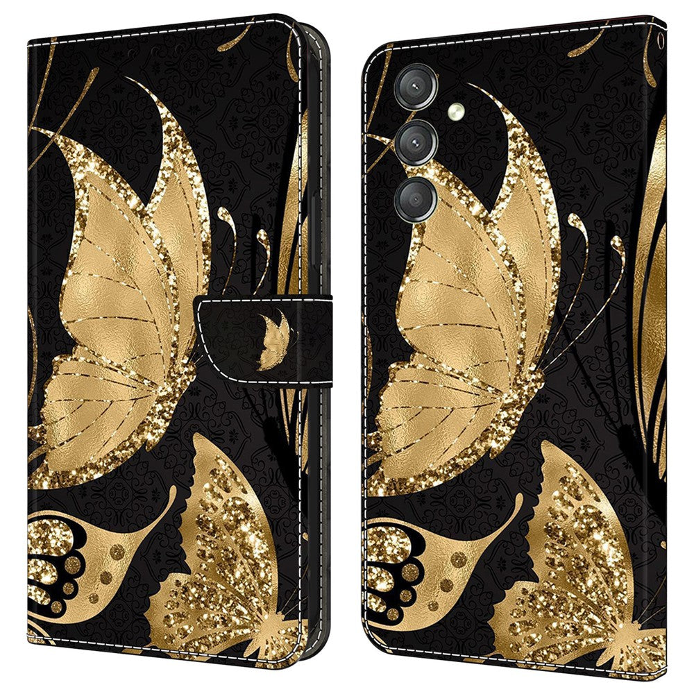 For Samsung Galaxy A24 4G (162.1 x 77.6 x 8.3mm) Case Shockproof Wallet Phone Cover
