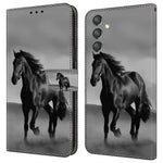For Samsung Galaxy A24 4G (162.1 x 77.6 x 8.3mm) Case Shockproof Wallet Phone Cover