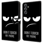 Mønstertryk Lædercover til Samsung Galaxy A34 5G Cover Anti-ridse Pung Telefoncover