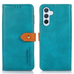 KHAZNEH Til Samsung Galaxy A15 4G Cover, PU-læder med koskindstekstur, stativfunktion