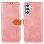 KHAZNEH Til Samsung Galaxy A15 4G Cover, PU-læder med koskindstekstur, stativfunktion