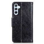 For Samsung Galaxy A15 4G Case Nappa Texture Split Leather Phone Stand Cover with Wallet
