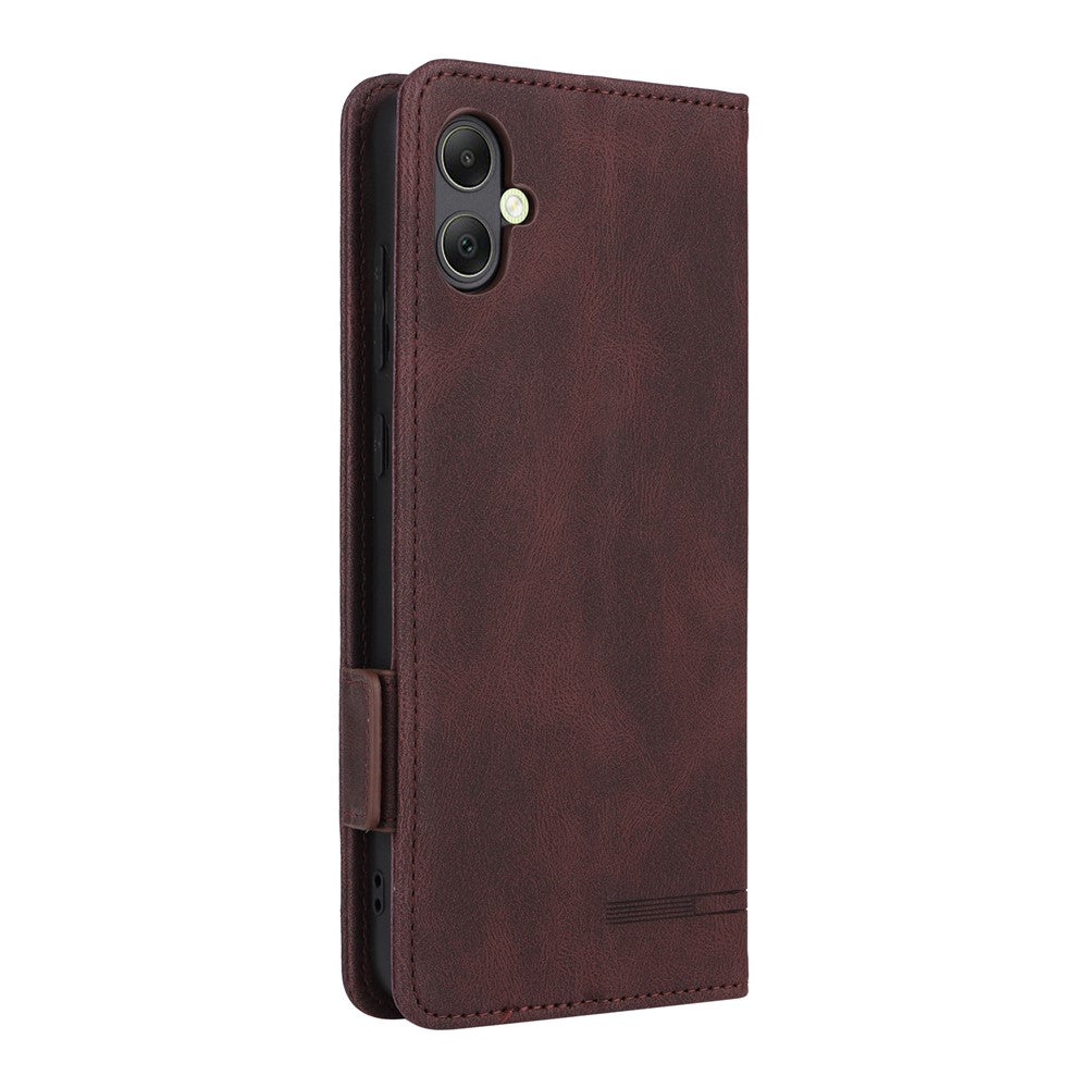 For Samsung Galaxy A05 4G Case PU Leather Stand Mobile Phone Wallet Cover