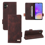 For Samsung Galaxy A05 4G Case PU Leather Stand Mobile Phone Wallet Cover