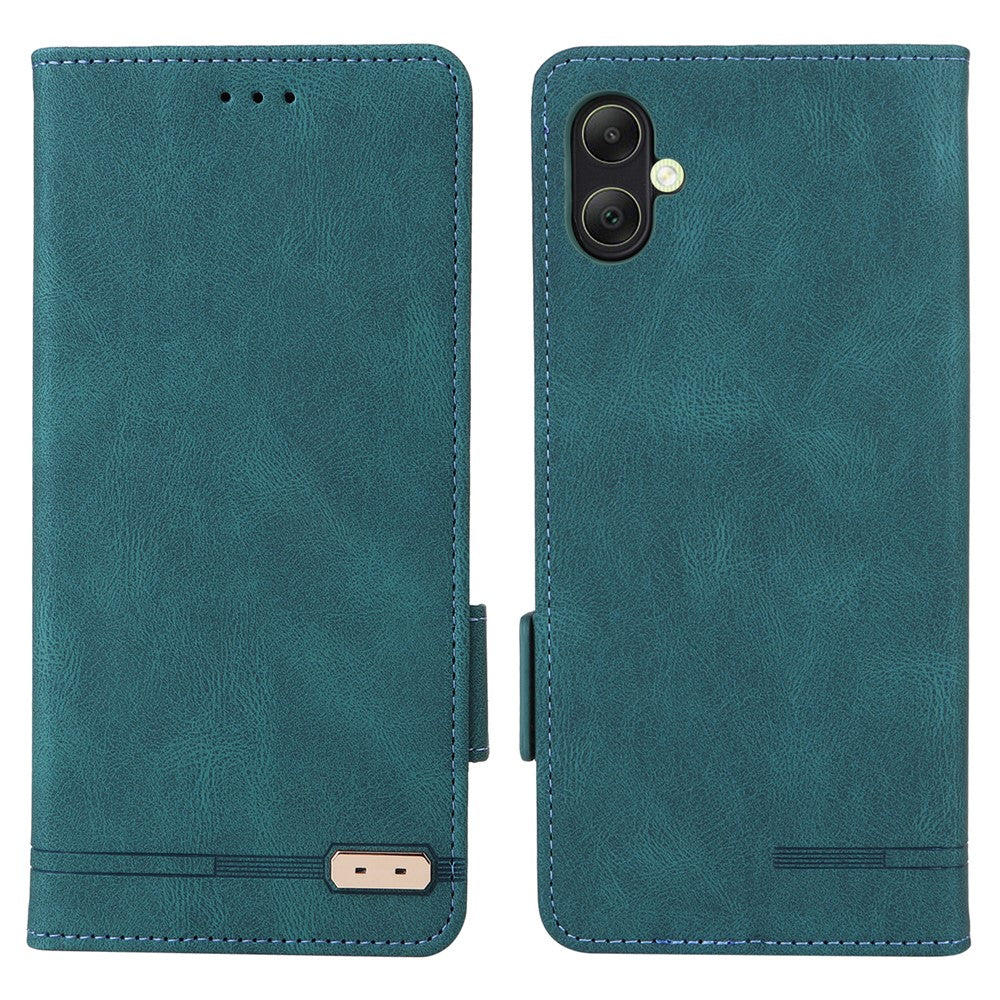 For Samsung Galaxy A05 4G Case PU Leather Stand Mobile Phone Wallet Cover