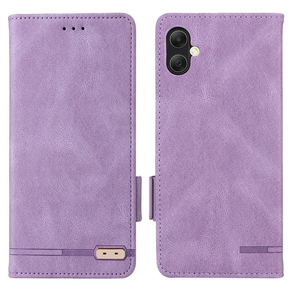 For Samsung Galaxy A05 4G Case PU Leather Stand Mobile Phone Wallet Cover