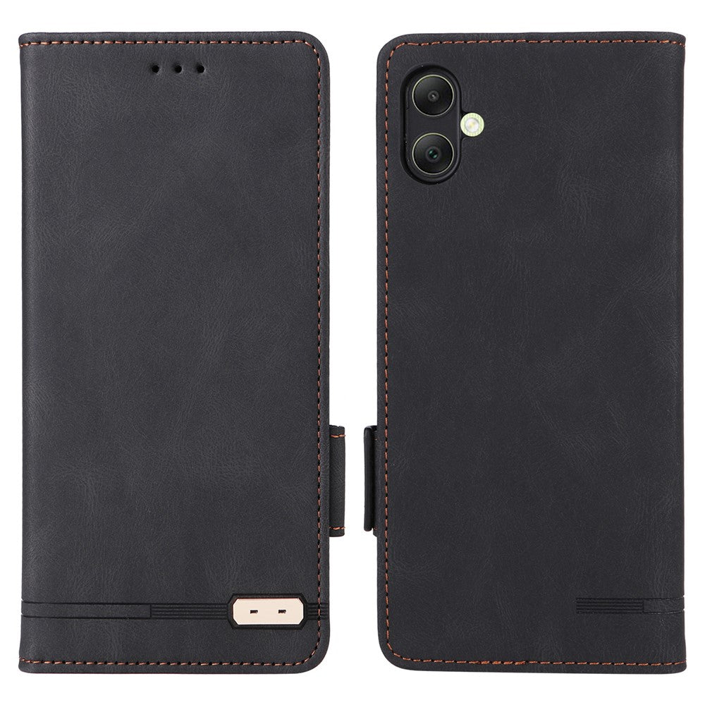 For Samsung Galaxy A05 4G Case PU Leather Stand Mobile Phone Wallet Cover