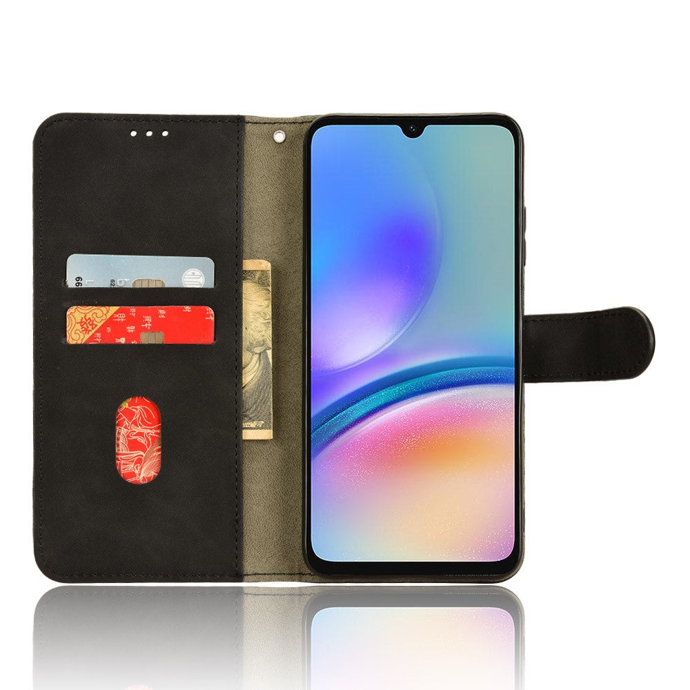 Til Samsung Galaxy A05s 4G Cover Skin-touch PU Læder Pung Stativ Telefoncover