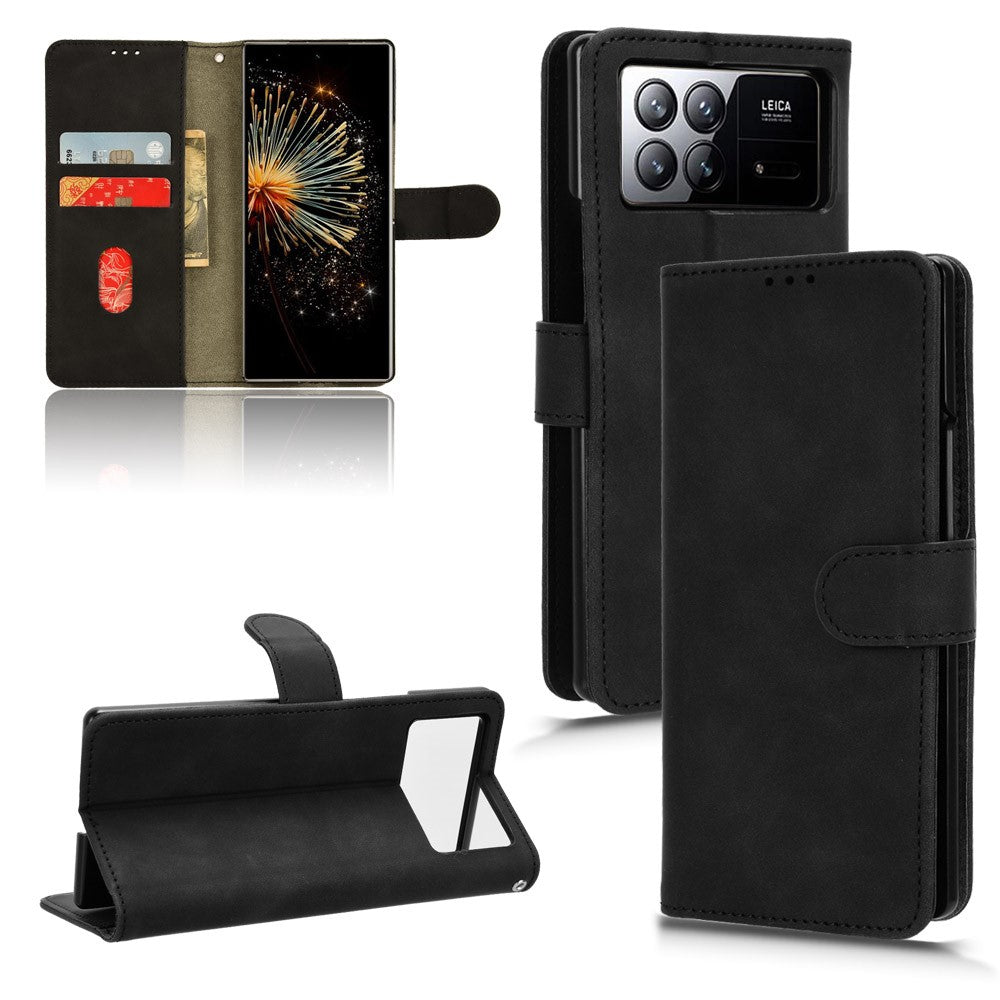 For Xiaomi Mix Fold 3 5G Case PU Leather Flip Wallet Phone Cover