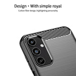 MOFI JK TPU Series-1 För Samsung Galaxy A15 4G Skal Kolfibertextur mobilskal TPU Skal