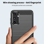MOFI JK TPU Series-1 För Samsung Galaxy A15 4G Skal Kolfibertextur mobilskal TPU Skal