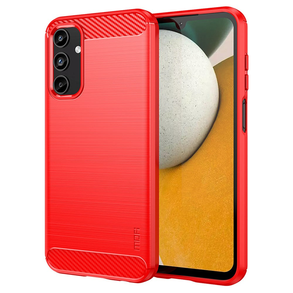 MOFI JK TPU Series-1 För Samsung Galaxy A15 4G Skal Kolfibertextur mobilskal TPU Skal