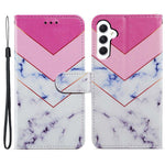 Til Samsung Galaxy A15 5G Cover Pung PU Læder Mønstertryk Telefoncover
