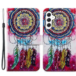 Til Samsung Galaxy A15 5G Cover Pung PU Læder Mønstertryk Telefoncover
