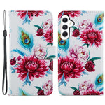 Til Samsung Galaxy A15 5G Cover Pung PU Læder Mønstertryk Telefoncover