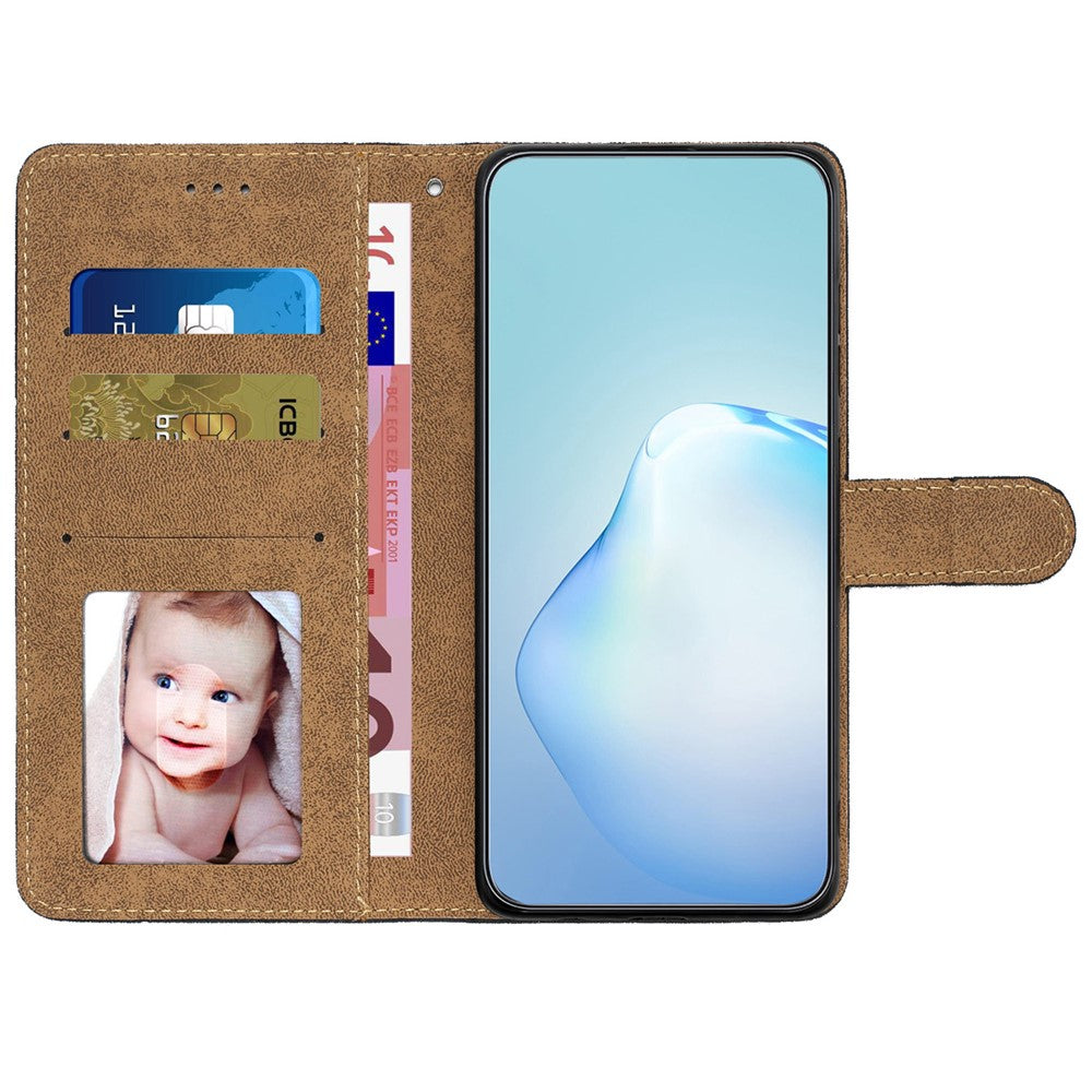 Til Samsung Galaxy A15 5G Etui PU Læder Stativ Telefon Pung Cover